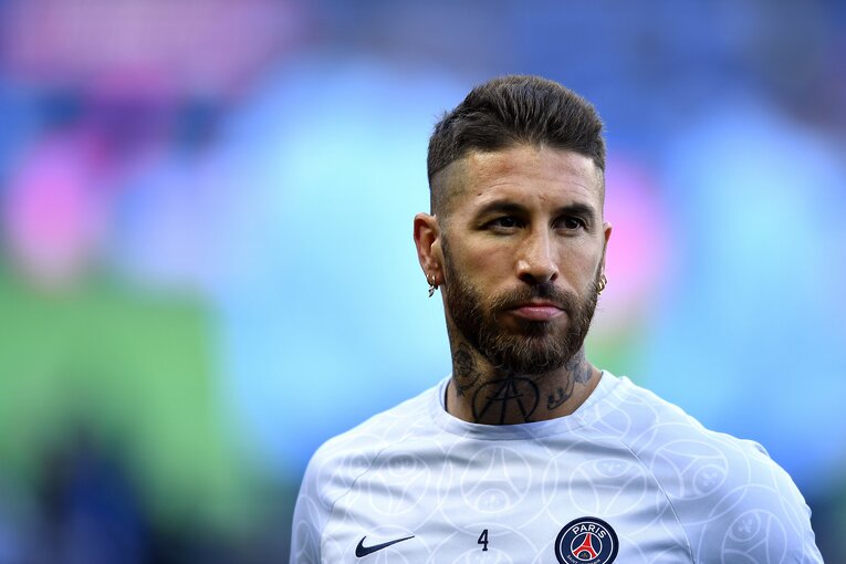 現在はパリ・サンジェルマンでプレーするセルヒオ・ラモス　©Getty Images