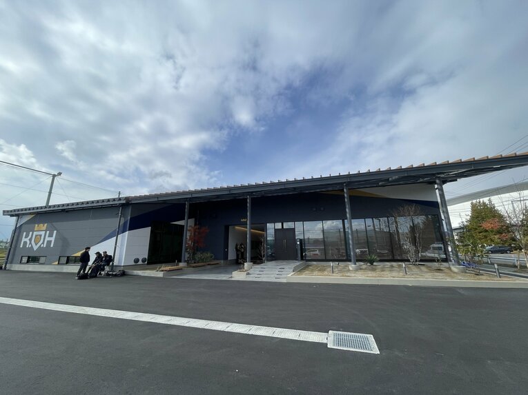 菊池雄星が故郷の花巻市に建設した野球施設「King of the Hill」の外観　©︎Ayao Oikawa