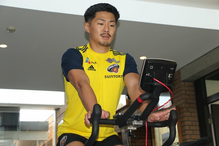 現在はケガからの復帰を目指す福田　©Nobuhiko Otomo