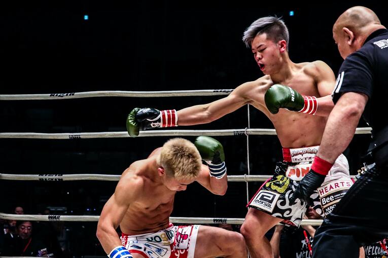 トーナメント決勝では藤田大和と対戦した　©RIZIN FF Susumu Nagao