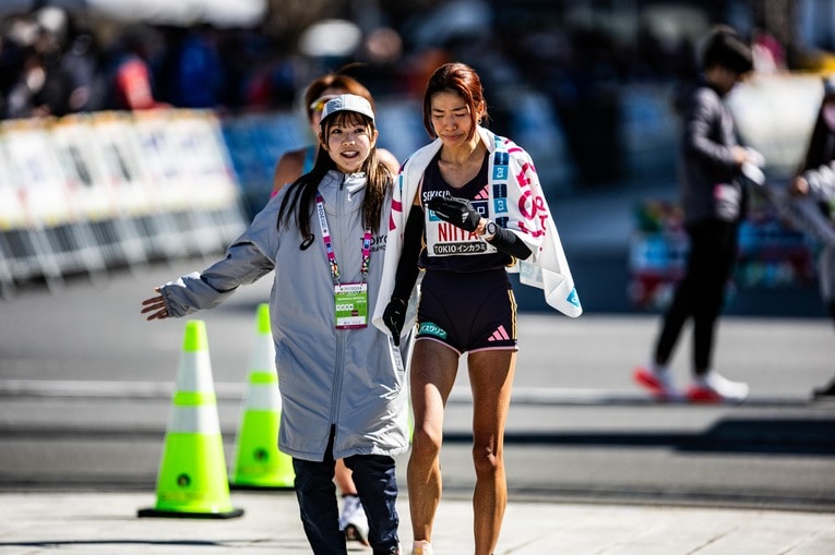 東京マラソンで日本記録の更新を狙った新谷だったが、高速コースの東京で2時間21分50秒の6位にとどまった　©Nanae Suzuki