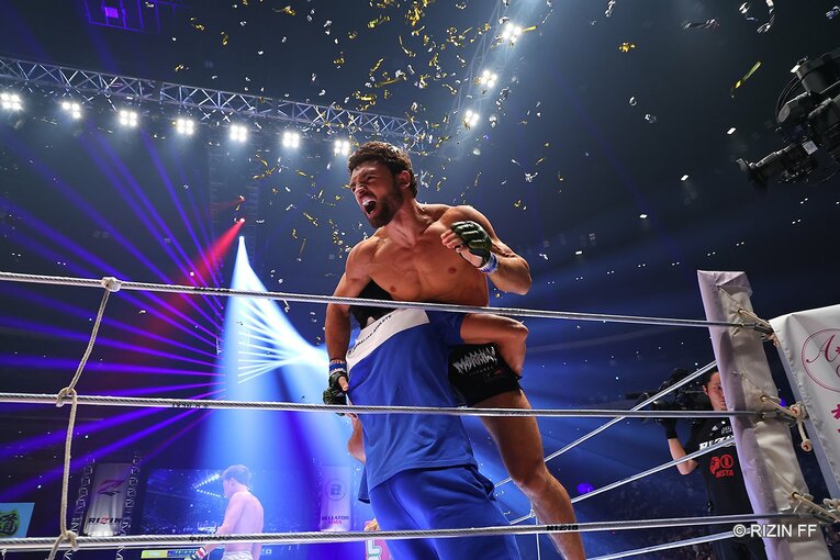 朝倉未来に勝利し、強さを見せつけたケラモフ　©RIZIN FF
