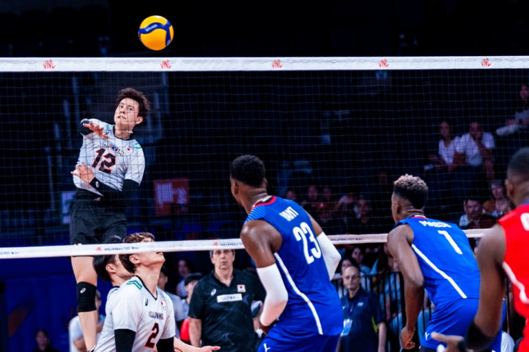 2023年ネーションズリーグ（フランス大会）©︎FIVB