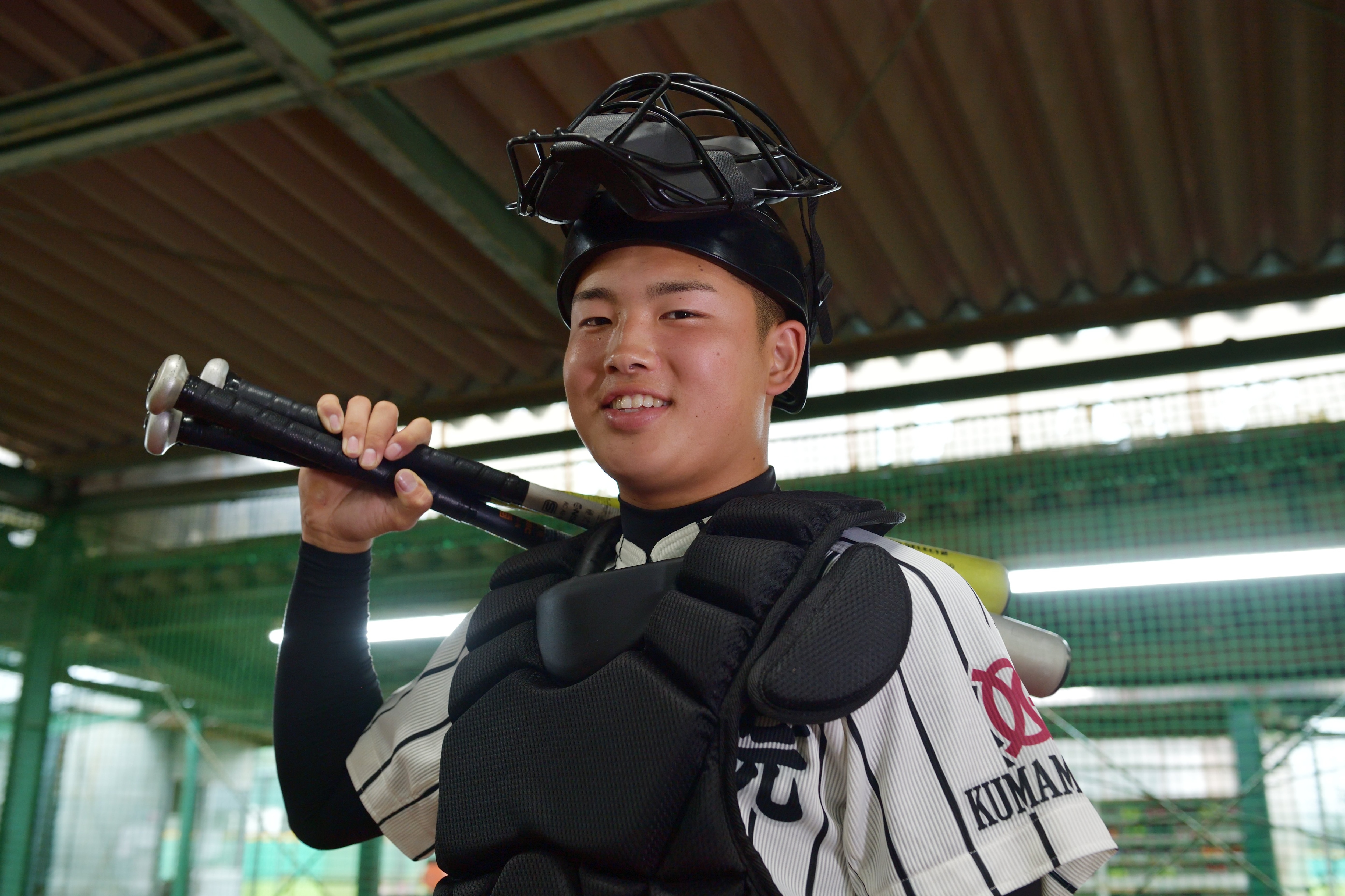 写真は2016年撮影。九州学院時代の村上宗隆(高2) ©BUNGEISHUNJU