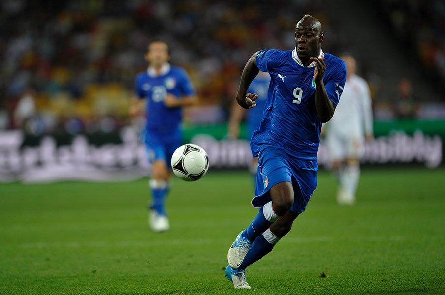 EURO2012のバロテッリ　©Takuya Sugiyama