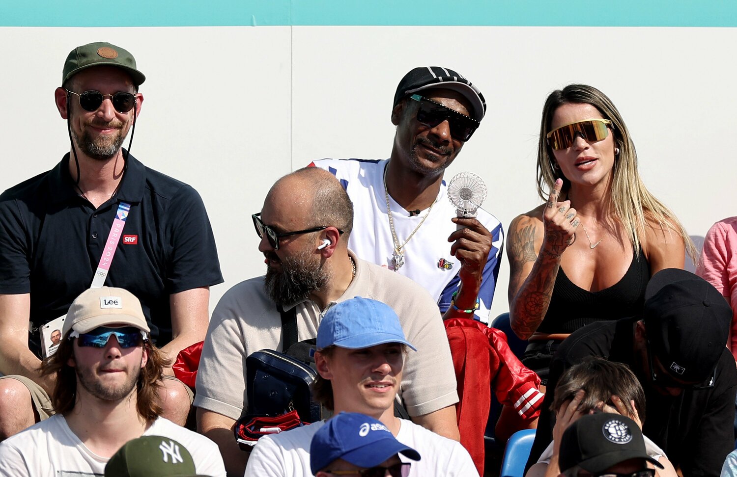 “伝説のラッパー”スヌープ・ドッグもスケボー会場を訪れた　©Getty Images