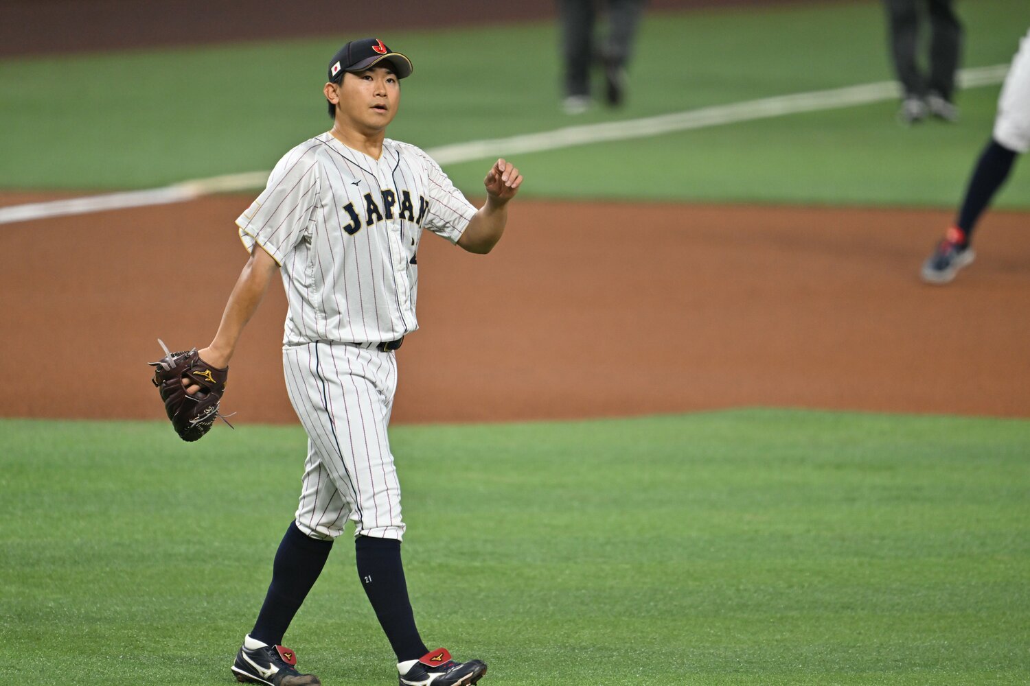 WBC決勝に先発した今永 ©Naoya Sanuki