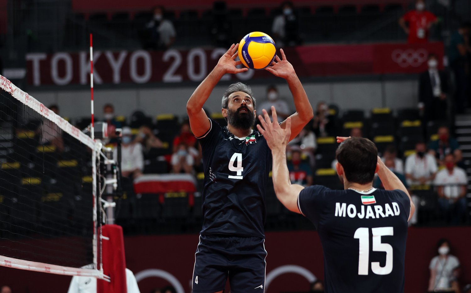 シエナ時代の石川の盟友マルーフは、イラン代表の司令塔だ　©Getty Images