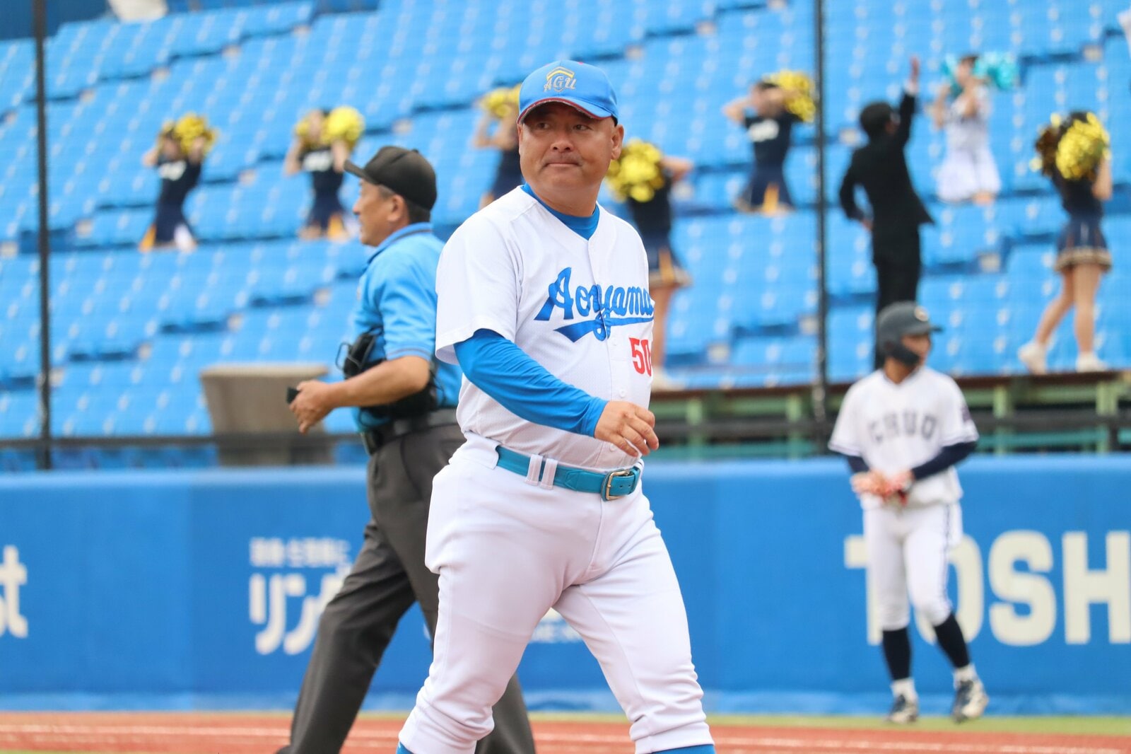 '19年の就任以来、中野とタッグを組む安藤寧則監督。中野にとっては1学年下の後輩にあたる photograph by Genki Taguchi