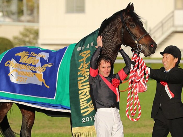 ミルコ絶好調、マイルCSも神騎乗。GI年間6勝で武豊らの記録に並ぶ。<Number Web> photograph by Yuji Takahashi