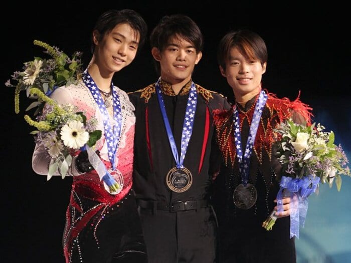 17歳の羽生結弦の偉業をどう考える？スケートアメリカで日本が表彰台独占。＜Number Web＞ photograph by REUTERS/AFLO