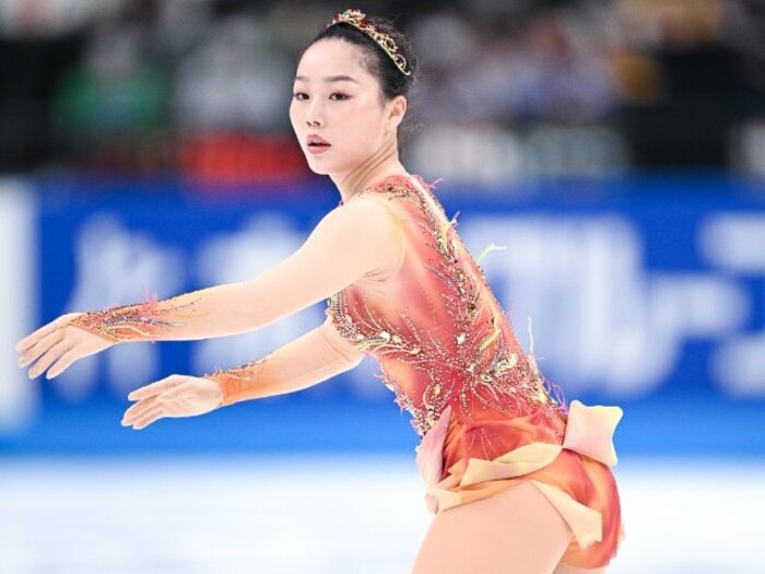 樋口新葉は成功して1位、坂本花織は入れず4位も「伸びしろしかない」…北京五輪代表を懸けたトリプルアクセルの取捨選択<Number Web> photograph by Asami Enomoto
