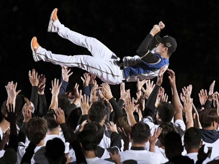 「僕は目を背けようとしていたので」斎藤佑樹が引退試合後に語った“第二の斎藤佑樹”への助言とは《ドキュメント“最後の2日間”》＜Number Web＞ photograph by KYODO