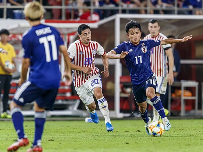福西崇史がW杯予選に求めるもの。必勝、そして久保建英の「テンポ」。＜Number Web＞ photograph by Kiichi Matsumoto