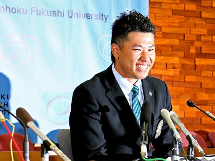 ついにプロ転向を決めた松山の偉大なる鈍感力。~大型ゴルファーが持つ可能性~<Number Web> photograph by AFLO