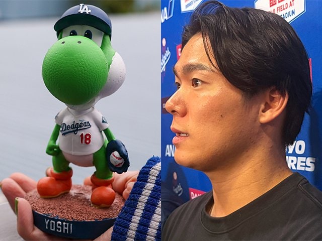 新品未開封 山本由伸ドジャース　Yoshi ×ヨッシー ボブルヘッド 大谷翔平 山本由伸 ドジャース Yoshi × ヨッシー ボブルヘッド｜Yahoo!フリマ