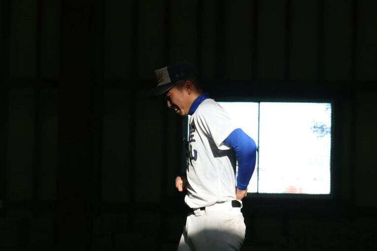 エース佐山未來は球速アップをテーマにオフを過ごした　©Genki Taguchi