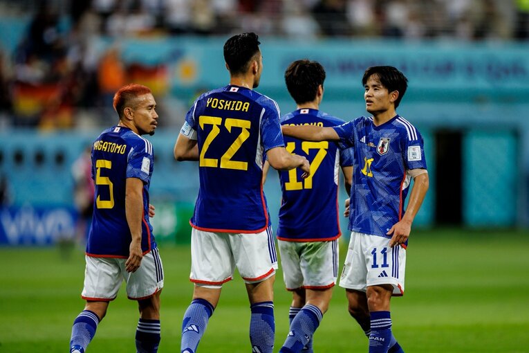 カタールW杯の久保　©Kiichi Matsumoto/JMPA