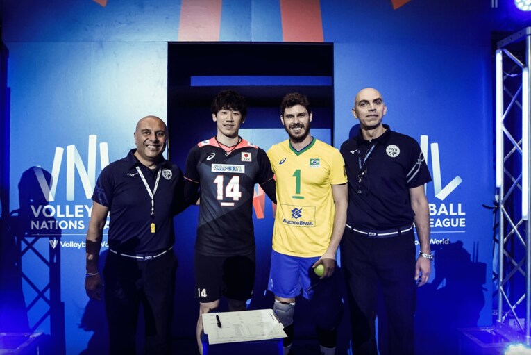 ネーションズリーグ　©︎FIVB