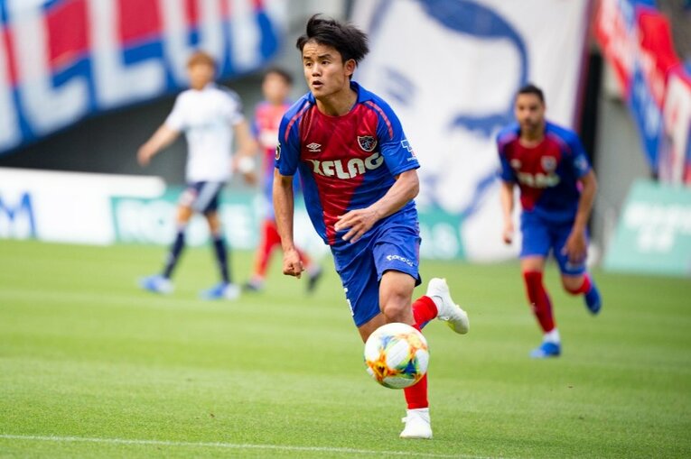 FC東京時代の久保　©Takuya Sugiyama