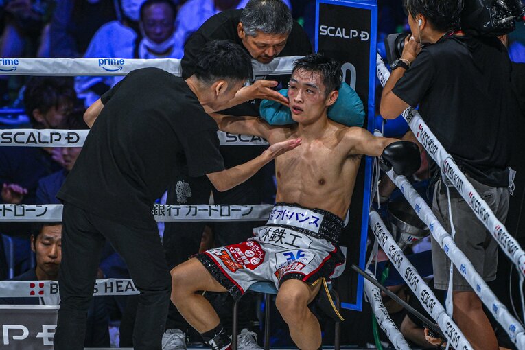 中谷潤人vs.西田凌佑（WBC・IBF世界バンタム級王座統一戦） ©Takuya Sugiyama
