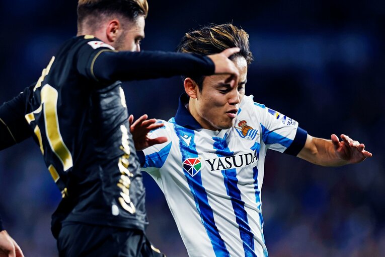 久保建英が“因縁の暴力的ファール主犯”と再会して〈気にするなよ〉間近で見た潔さ…スペイン名物ワインの本拠地に馴染む“14番への愛”(15)