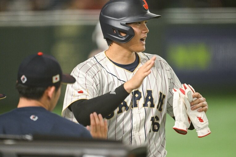 WBCでの大谷　©Nanae Suzuki