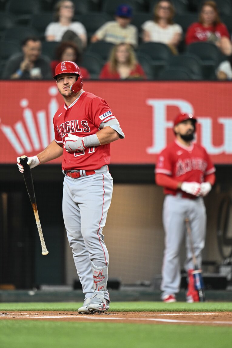 タイトル争いの上でも大きく影響する「トラウトの不在」　©Nanae Suzuki