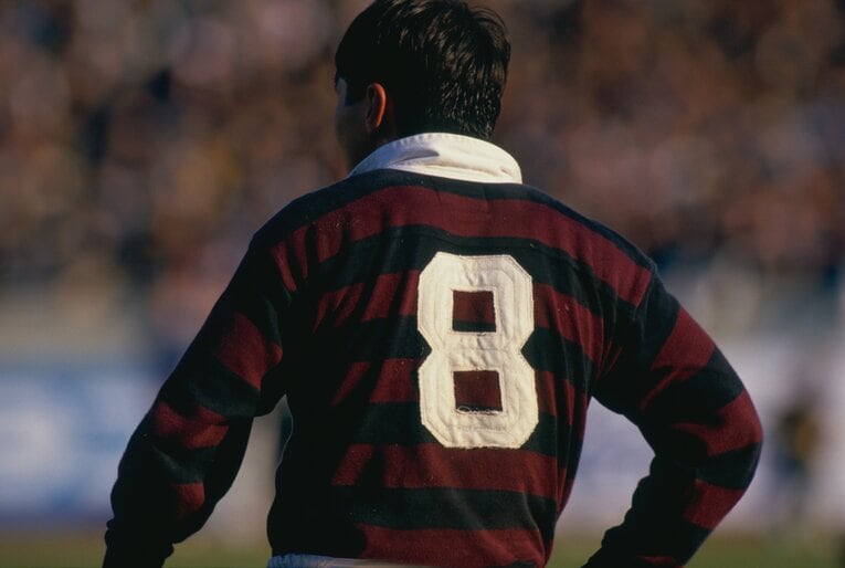 清宮克幸／早明戦（1989年）©︎Naoya Sanuki