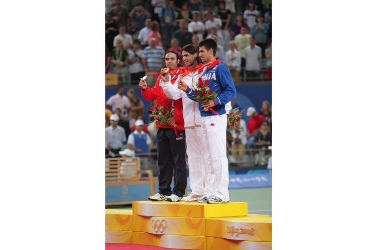 北京五輪のナダル　©JMPA