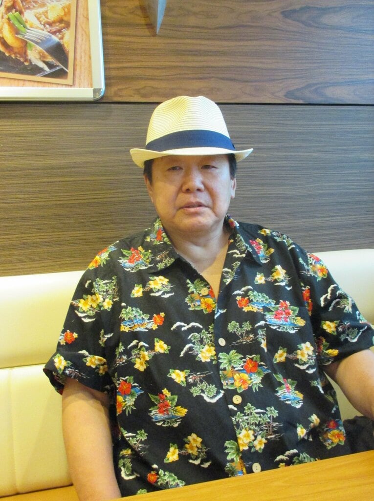 レフェリー引退後は宮崎・都城市で暮らしていた井上さん　©Hiroki Kakehata