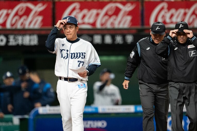 成績不振の影響もあり、今季半ばで休養となった埼玉西武の松井稼頭央監督　©Nanae Suzuki