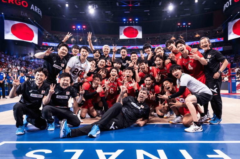 ネーションズリーグ　©︎FIVB