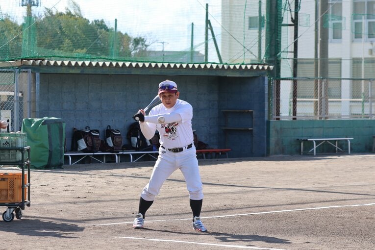 田辺高を率いる田中監督。本人たちもビックリな選出だったという　©Fumi Sawai