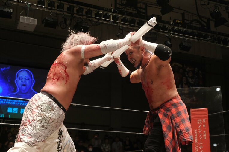 デスマッチのカリスマ・葛西純　©Norihiro Hashimoto