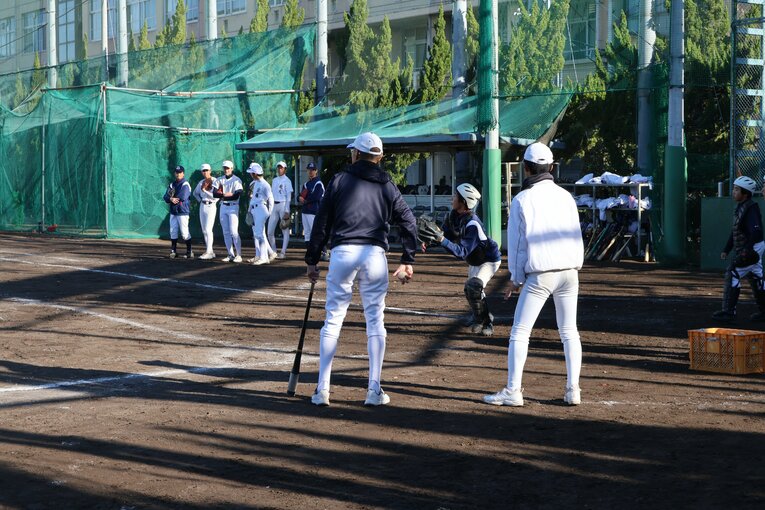 大冠高校の練習風景　©︎Fumi Sawai