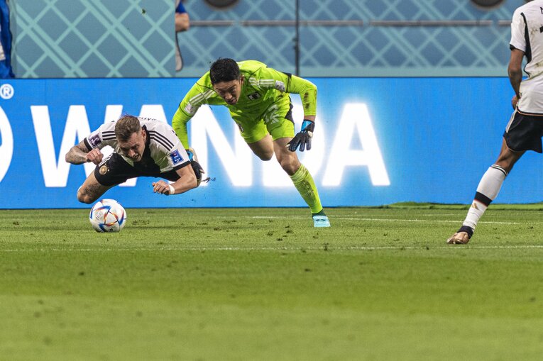 ドイツ戦　©Takuya Sugiyama／JMPA