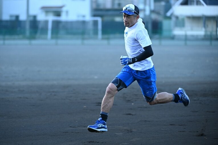 富士高校野球部を指導したイチロー　©Naoya Sanuki