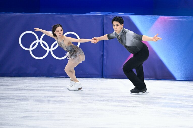 団体戦フリーで世界歴代3位の155.55点をマークしたりくりゅうペアの圧巻の演技　©Asami Enomoto／JMPA