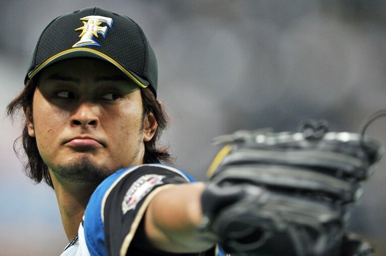 2011年、日本ハム時代のダルビッシュ有。この年に“昭和の大投手を超える”大記録を打ち立てていた ／ photograph by Hideki Sugiyama