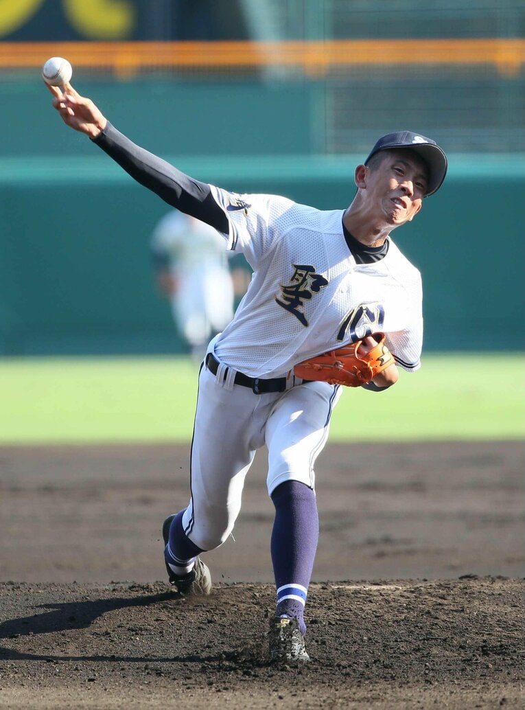 聖心ウルスラ学園高時代の戸郷　©JIJI PRESS