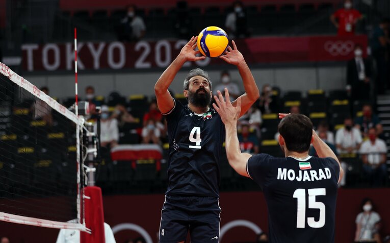 シエナ時代の石川の盟友マルーフは、イラン代表の司令塔だ　©Getty Images