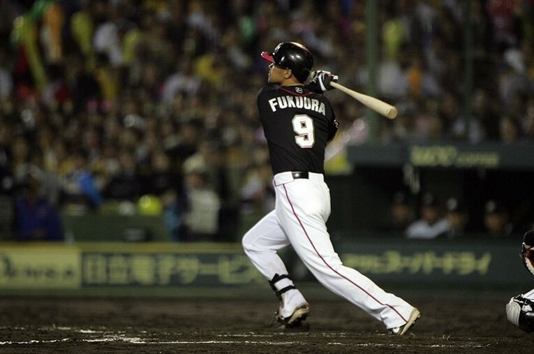 福浦和也／ロッテ ／ photograph by Hideki Sugiyama