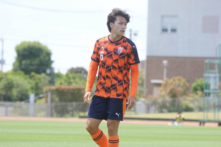 法政大MF松井蓮之（4年／川崎フロンターレ内定）　©︎Takahito Ando
