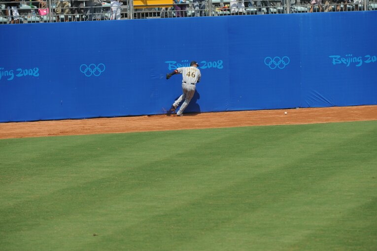 2008年北京五輪。韓国との準決勝　©JMPA