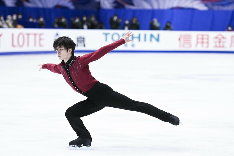 NHK杯、ショート『Gravity』　©Asami Enomoto