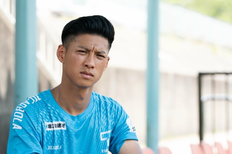30歳になった清川。“愛媛の天才少年”はいまJFLのFC Tiamo枚方でプレーを続けている　©Shiro Miyake