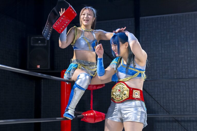 「フェリス卒の元銀行員」雪妃真矢と女子デスマッチファイター・世羅りさ　“復活タッグ”がアイスリボンで目指す歴代最強《特別グラビア》(15)