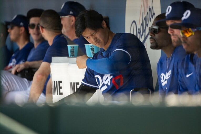 【翔平の英語でコミュニケーション】キャンプ中の様子　©Nanae Suzuki