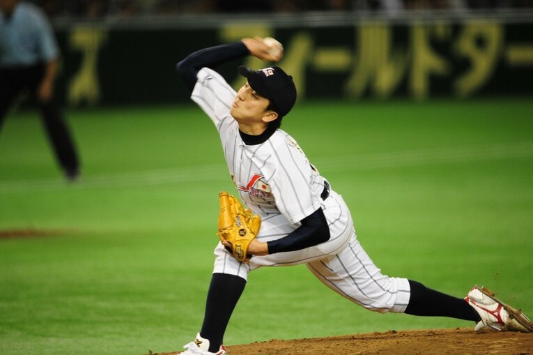 U-26 NPB選抜vs大学選抜（2006年）　©︎Naoya Sanuki